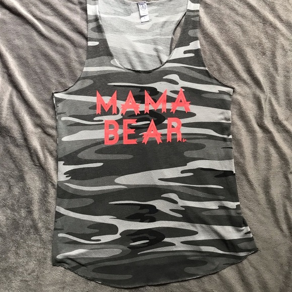 loved by hannah and eli Tops - *SOLD* Neon Mamma Bear Camo Tank Top 🐻 💕
